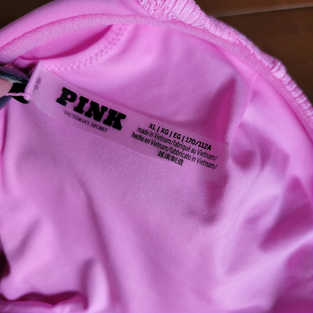 Victoria's Secret PINK Wave Monowire Bikini Top And Matching Lola Skirt Size XL